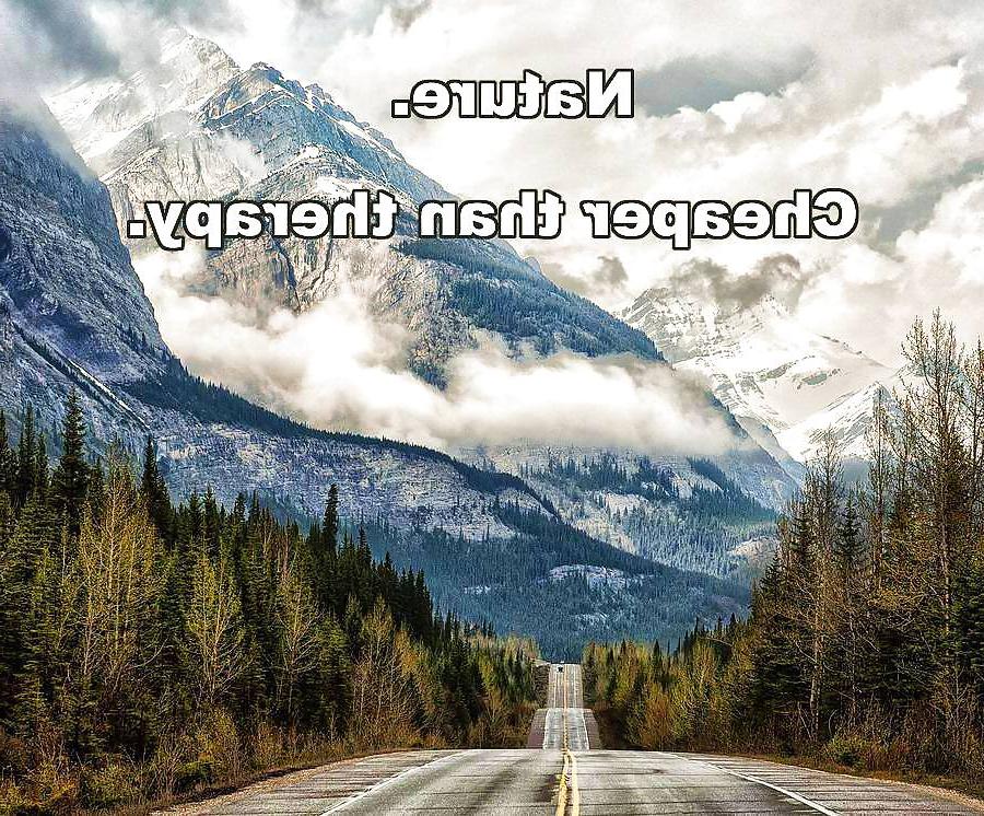 16P Nature is cheaper than therapy