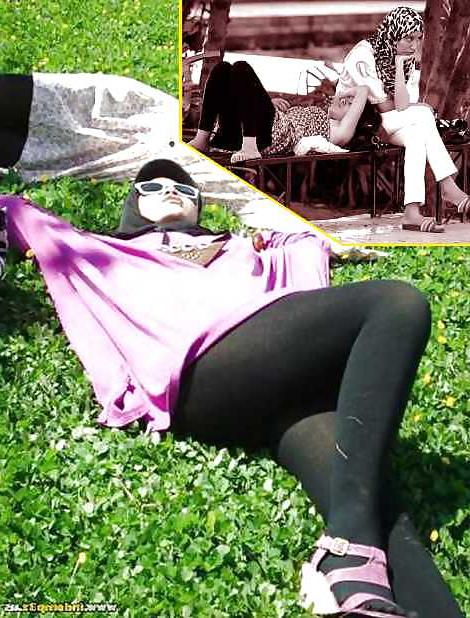25P Outdoor jilbab hijab niqab arab turkish tudung turban mallu4
