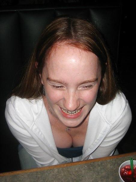 16P Girls showing cleavage
