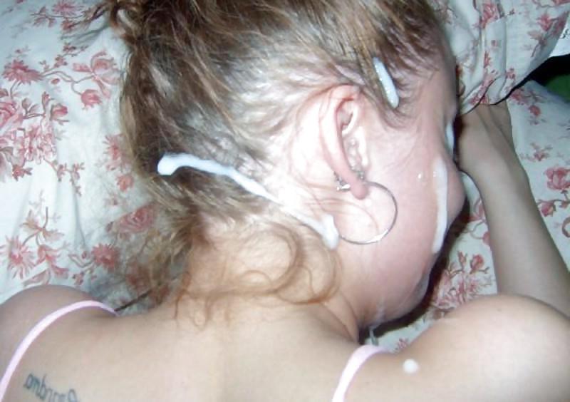 25P Cum and hair