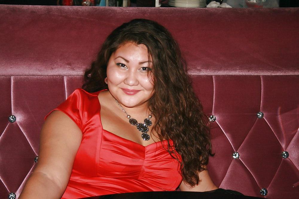7P BBW asian Kazakh milf