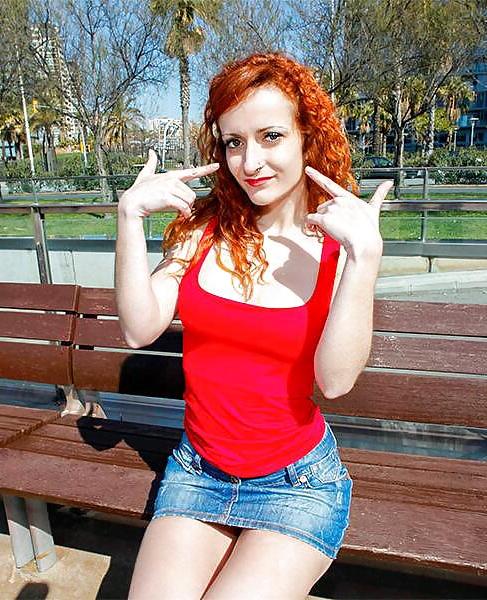12P Hot busty redhead teen fucks