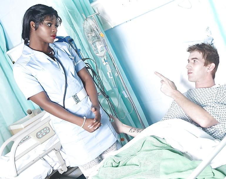 25P Black Brit Jasmine Webb Nurses a Big White Cock