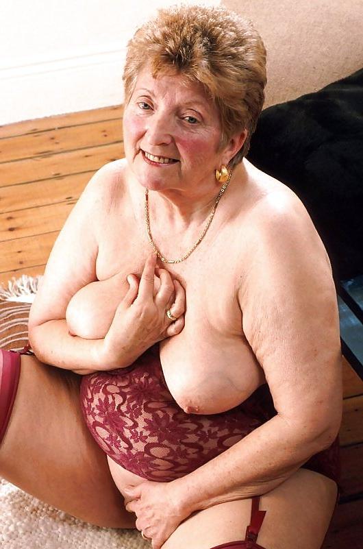 16P Grandma her saggy tits 4.