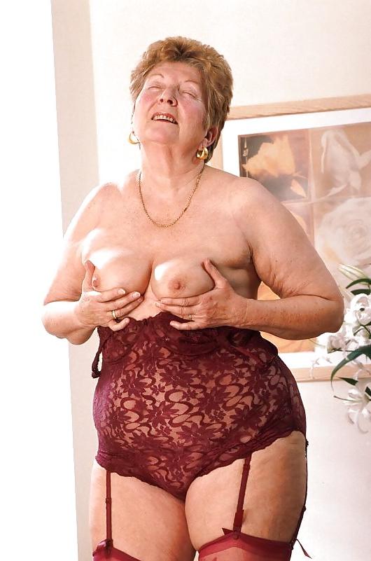 16P Grandma her saggy tits 4.
