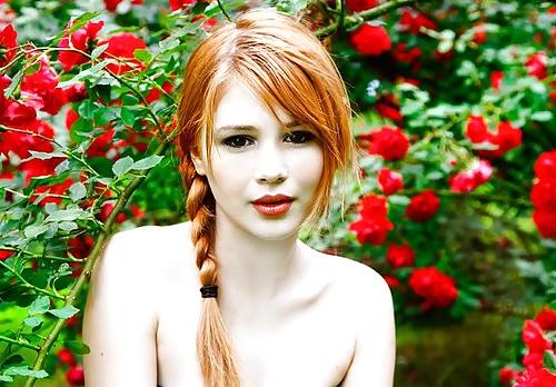25P Redheads, red hair, softcore red headed beauties.