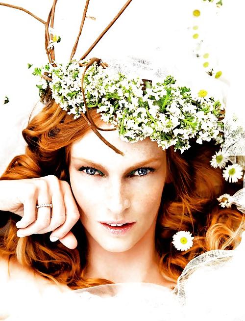 25P Redheads, red hair, softcore red headed beauties.