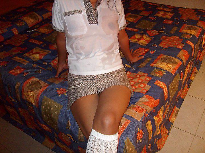 17P See thru tops and nipple poke