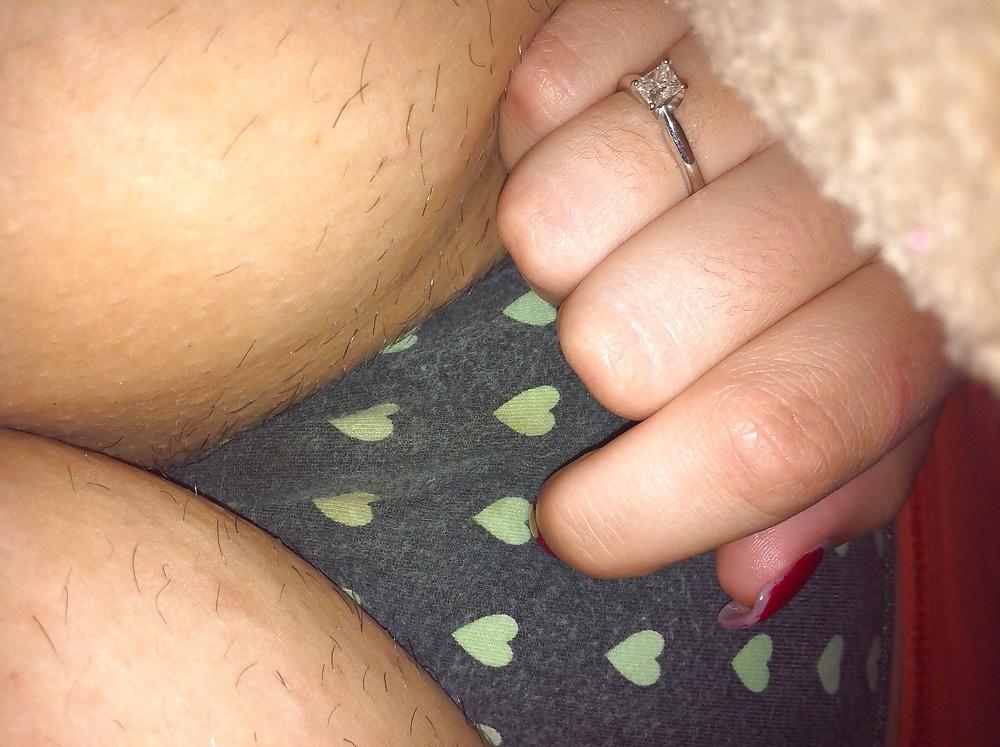 6P Green lace butt