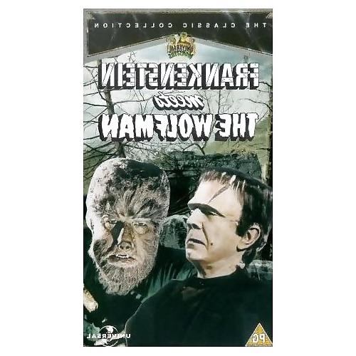 25P Universal Classic Monsters VHS Series