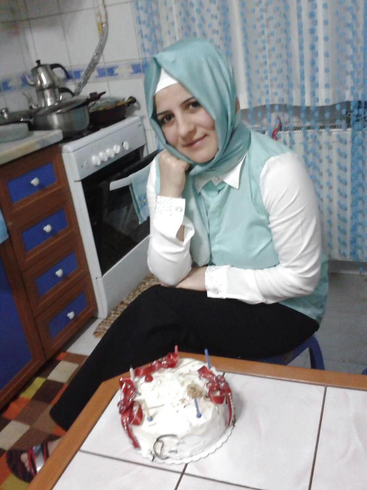 15P Turkish arab hijab turbanli kapali yeniler