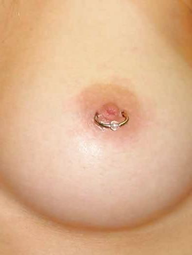 6P Pierced nipple it will get your man hard on you