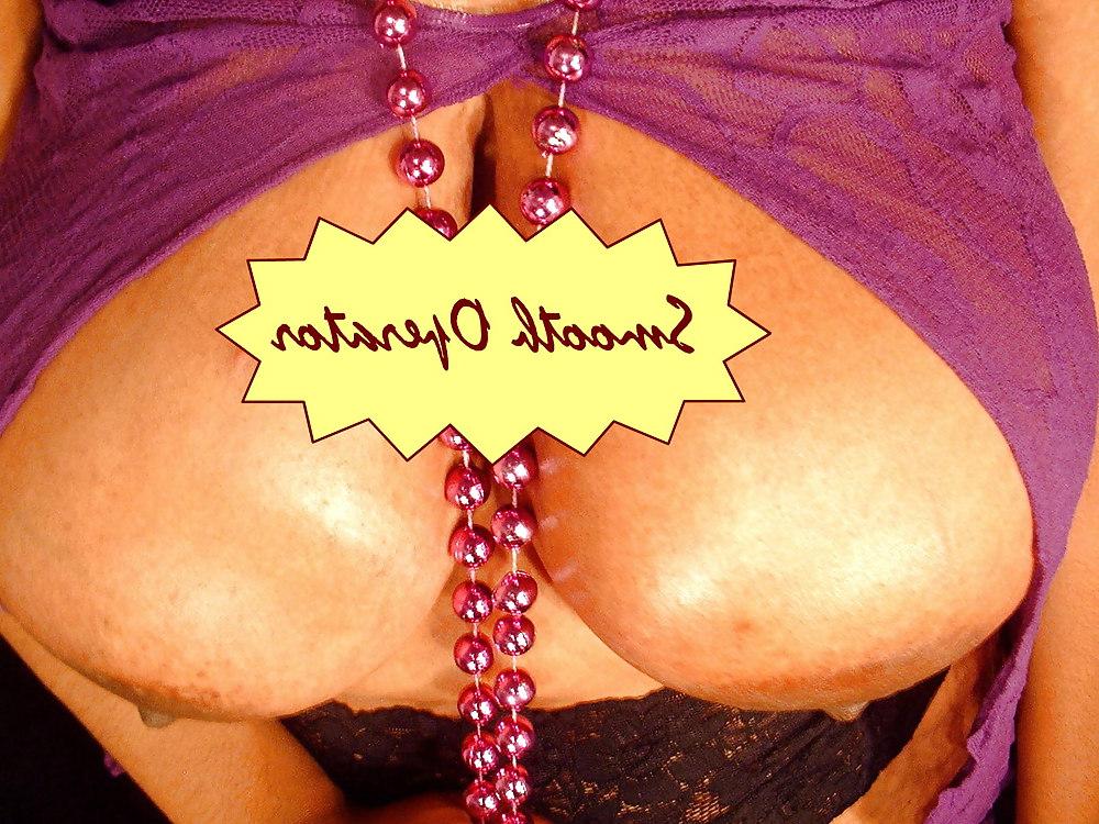 25P BIG BLACK TITTIES & TIGHT PURPLE TOP!!