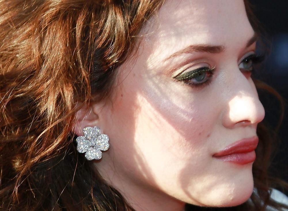 25P Kat Dennings sweet cleavage at Thor premiere in LA