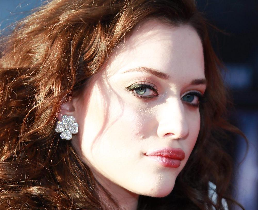 25P Kat Dennings sweet cleavage at Thor premiere in LA