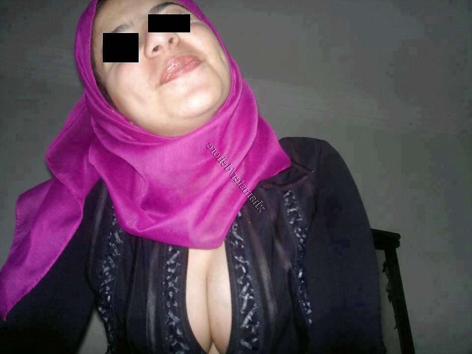 8P Mini Etekli ve Taytli Turbanli (Turkish hijab)