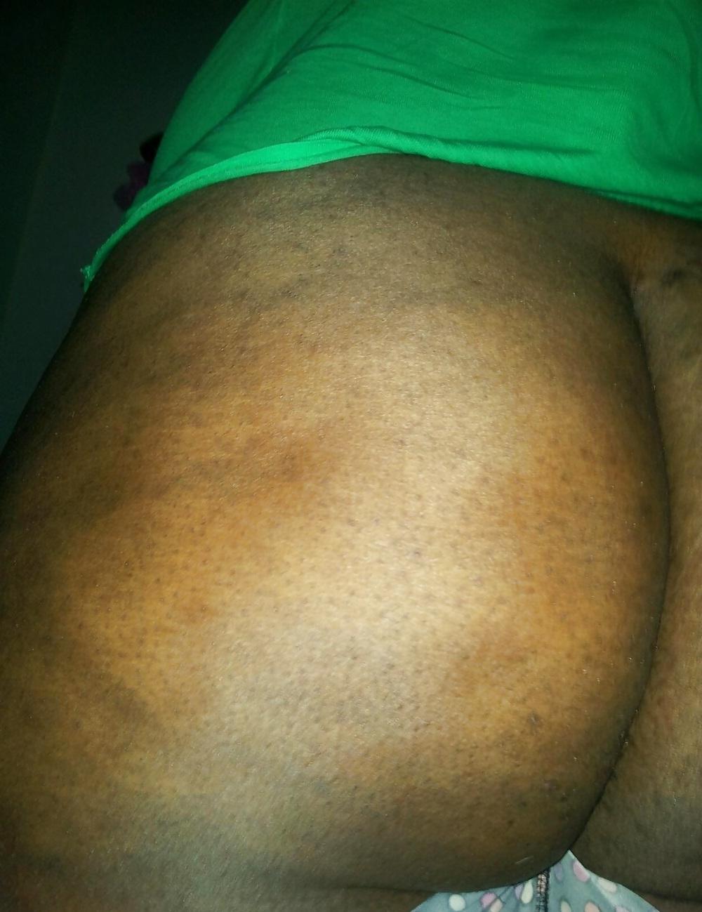 8P Black bbw with a big clit