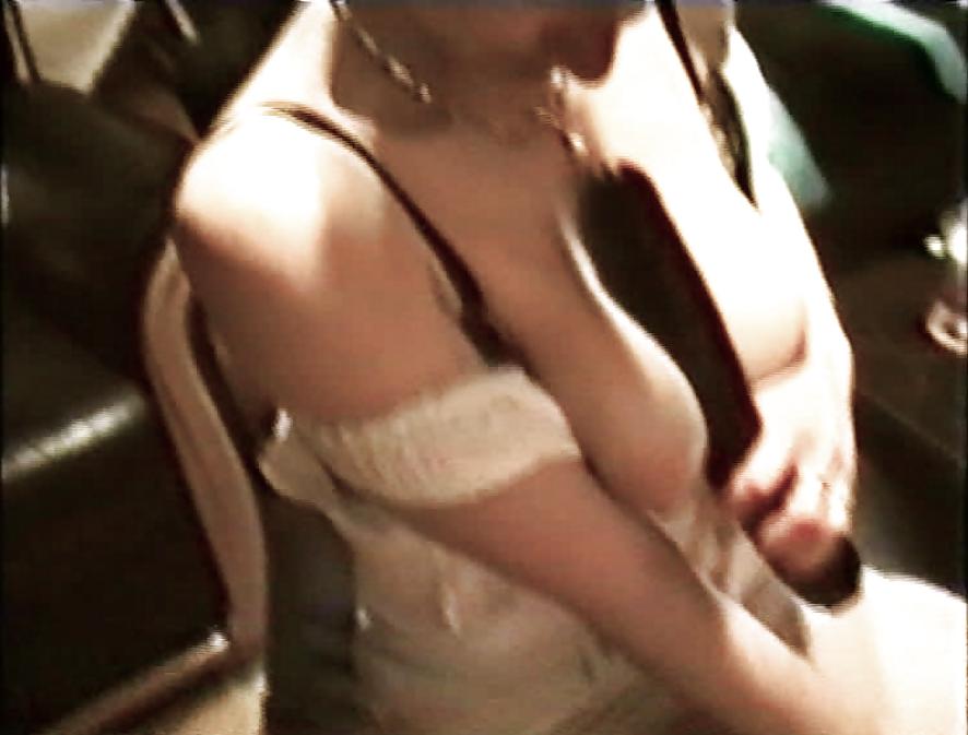 12P SAG - Sexy Cleavage & White Mini & Black Tool 04