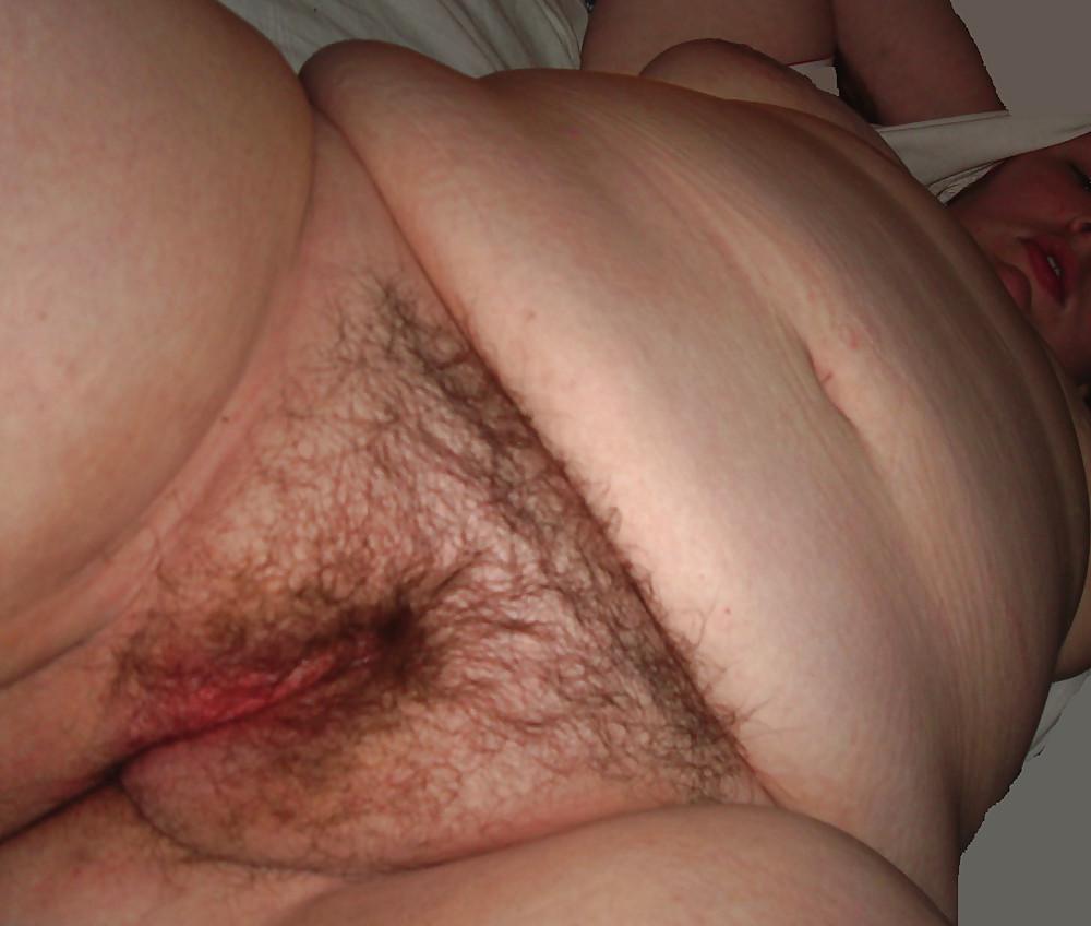 13P Hairy teen BBW pussy and body