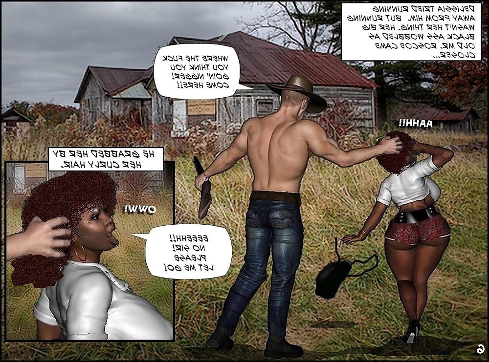 25P Black girl white man