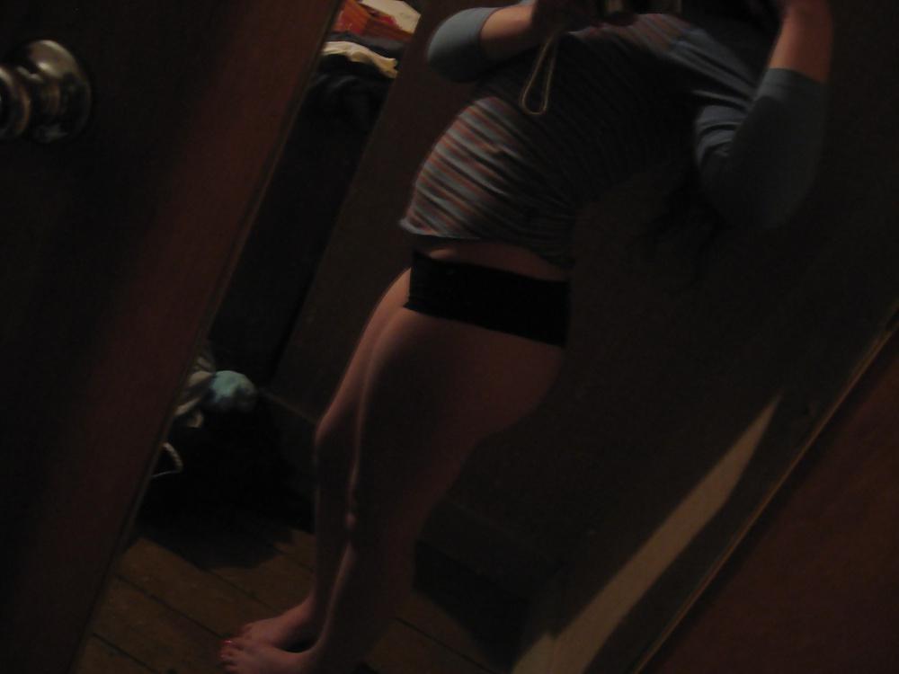 12P Bonnie shows off in her underwear