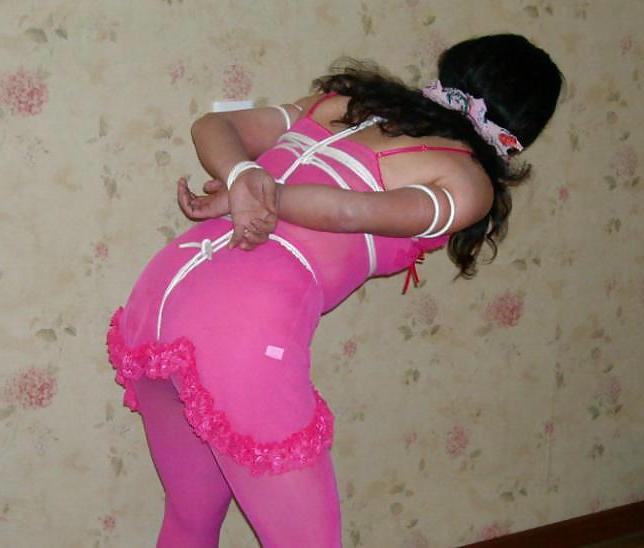 21P Asian Wife In Bitch Mode Blindfold Tie Up And Blow Job