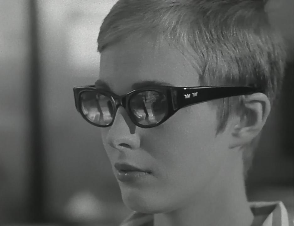 25P Jean Seberg, Sexy French Actress With Short Hair (Non-nude)