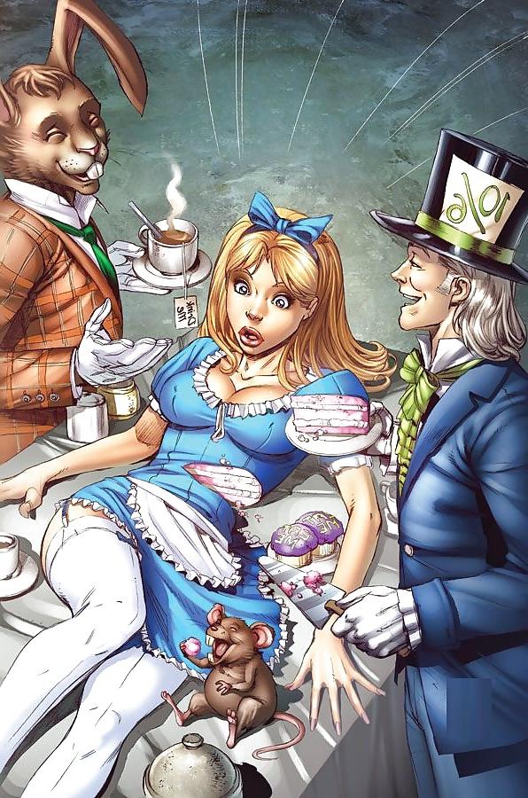 18P Cartoons: Naughty fairy tales.