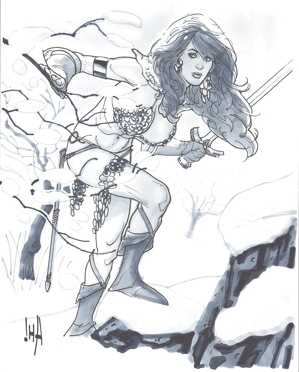 25P Red Sonja Unchained