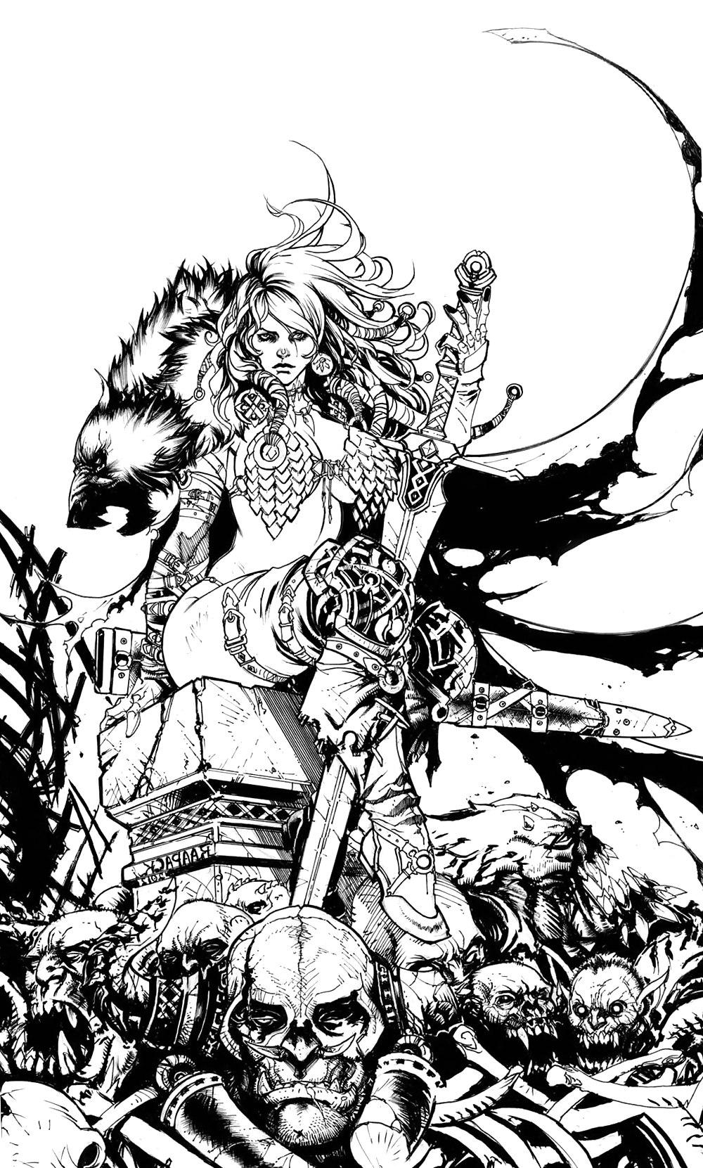 25P Red Sonja Unchained
