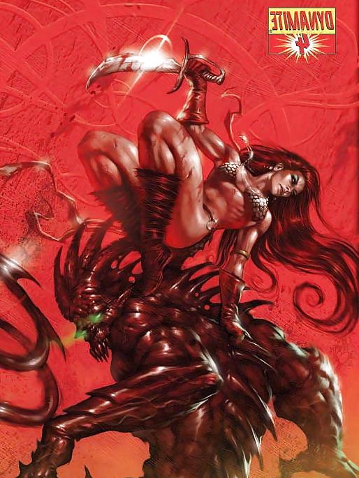 25P Red Sonja Unchained