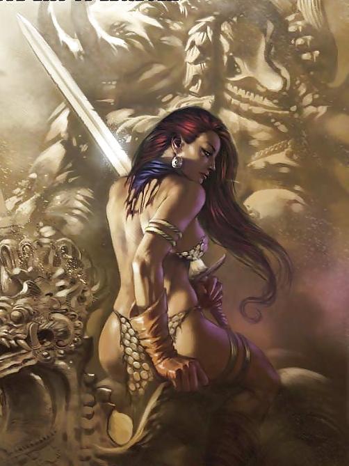 25P Red Sonja Unchained