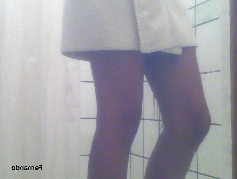 11P Spy hot amateur teen in my shower, voyeur