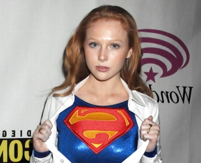 25P Molly Quinn - Red Headed Tease