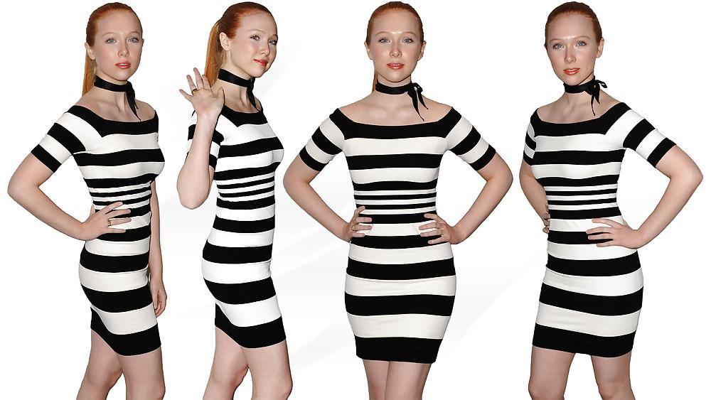 25P Molly Quinn - Red Headed Tease