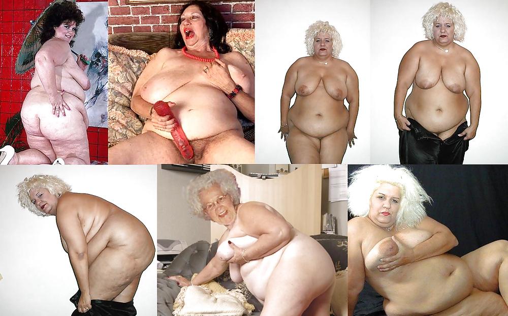 8P Big fat BBW granny omas I would lke to meet. Multi-pics