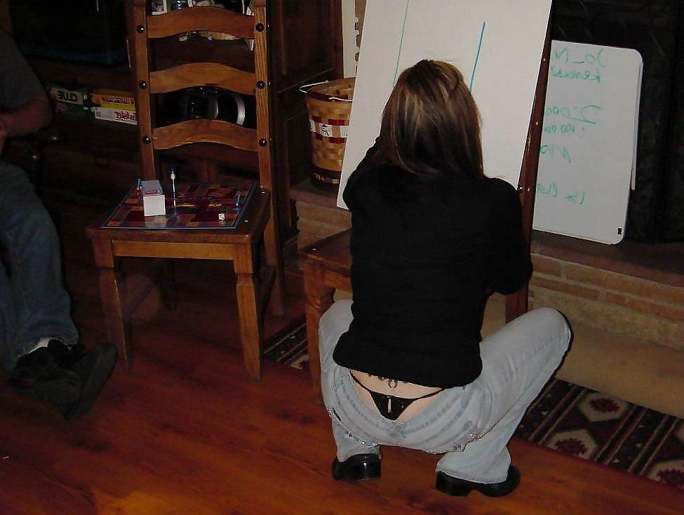 15P Sexy thong peeks, slips and ass's.