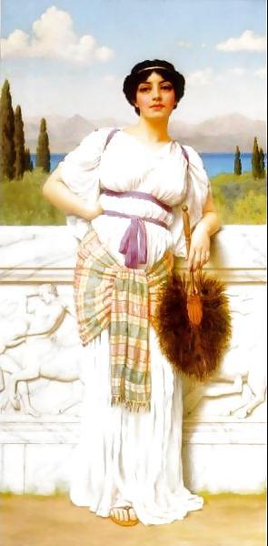 20P John William Godward: Classical Beauties 01