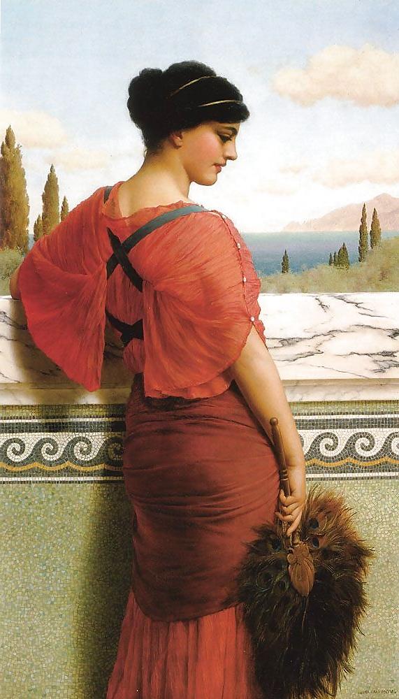 20P John William Godward: Classical Beauties 01