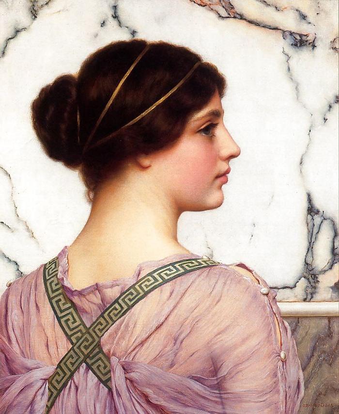 20P John William Godward: Classical Beauties 01