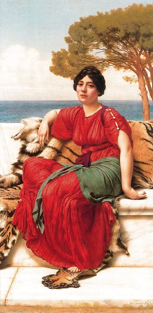 20P John William Godward: Classical Beauties 01