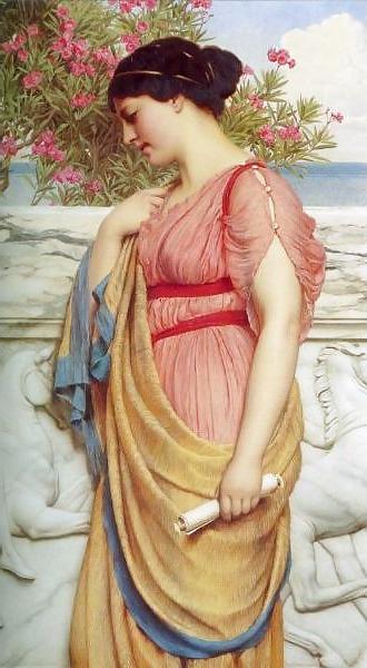 20P John William Godward: Classical Beauties 01