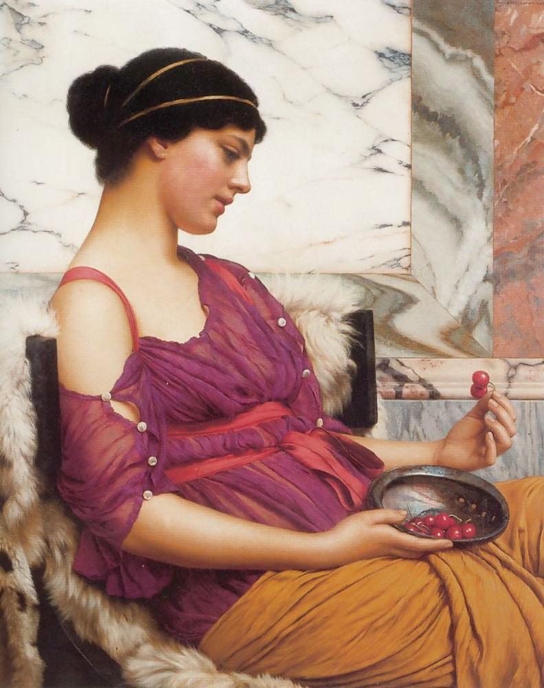20P John William Godward: Classical Beauties 01