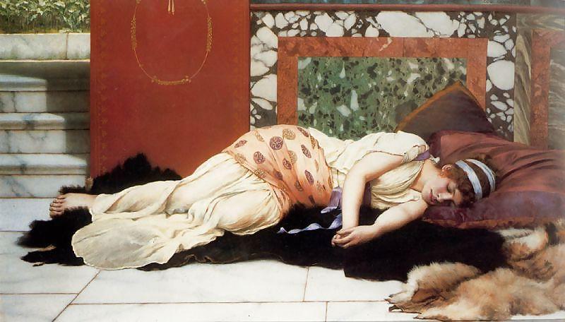 20P John William Godward: Classical Beauties 01