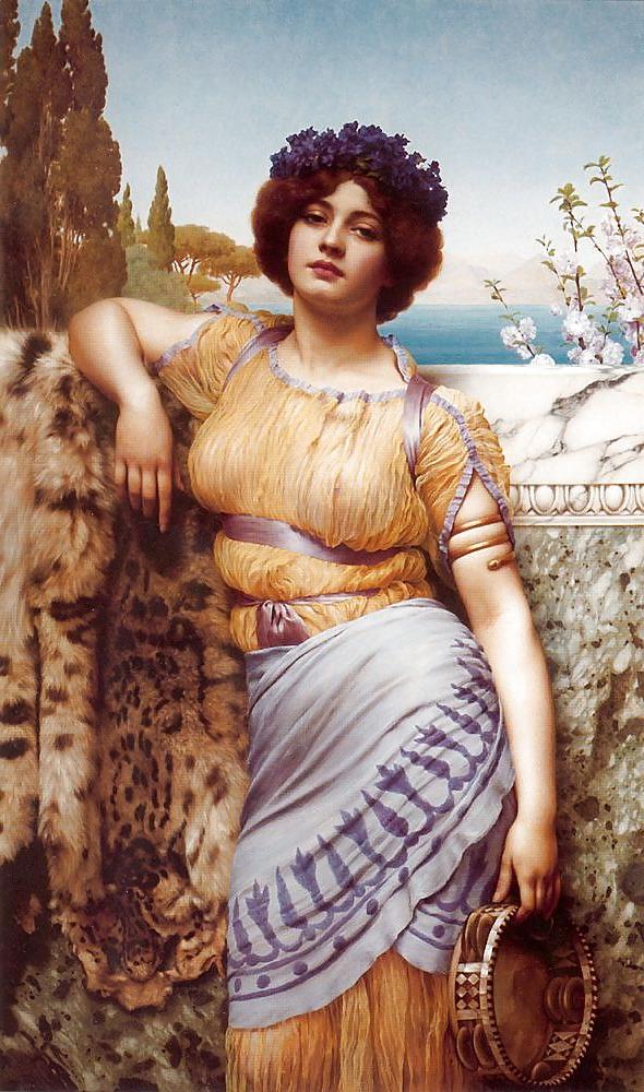 20P John William Godward: Classical Beauties 01