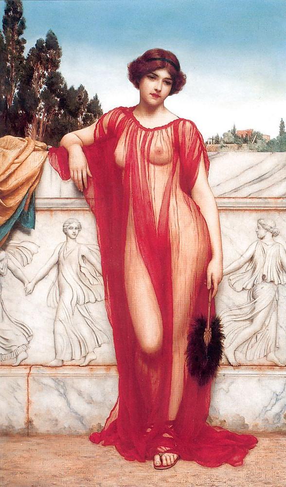 20P John William Godward: Classical Beauties 01