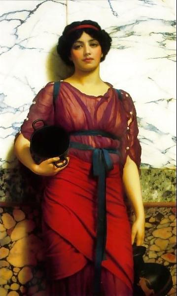 20P John William Godward: Classical Beauties 01