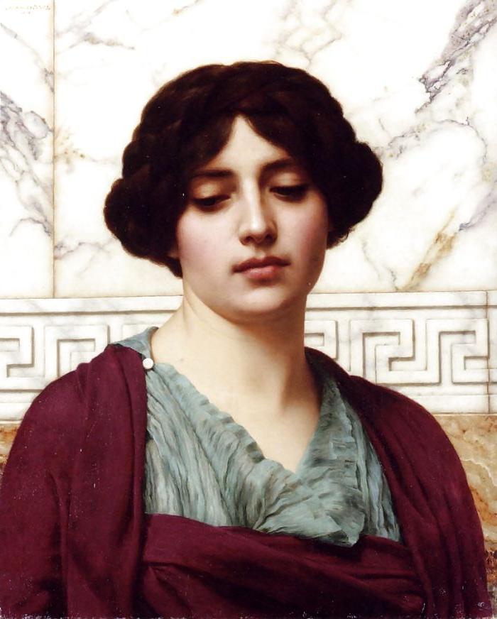 20P John William Godward: Classical Beauties 01