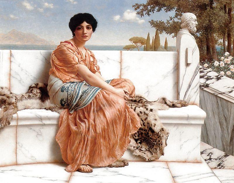 20P John William Godward: Classical Beauties 01