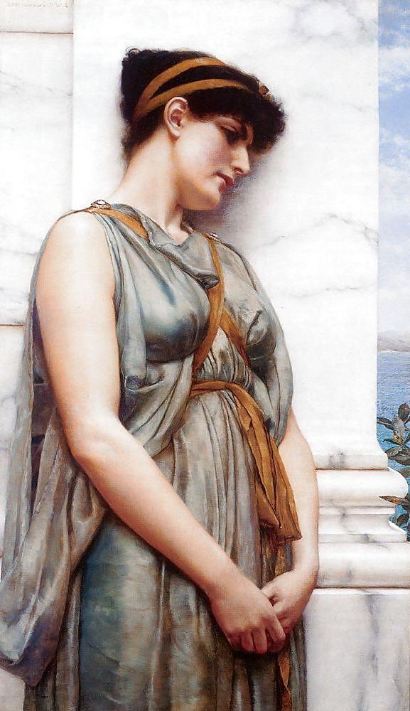 20P John William Godward: Classical Beauties 01
